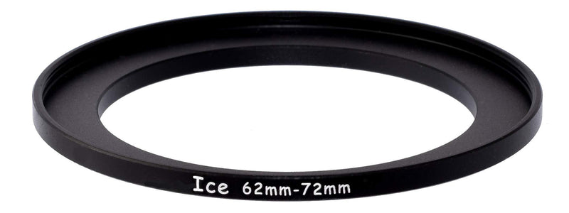 ICE 62mm to 72mm Step Up Ring Filter/Lens Adapter 62 Male 72 Female