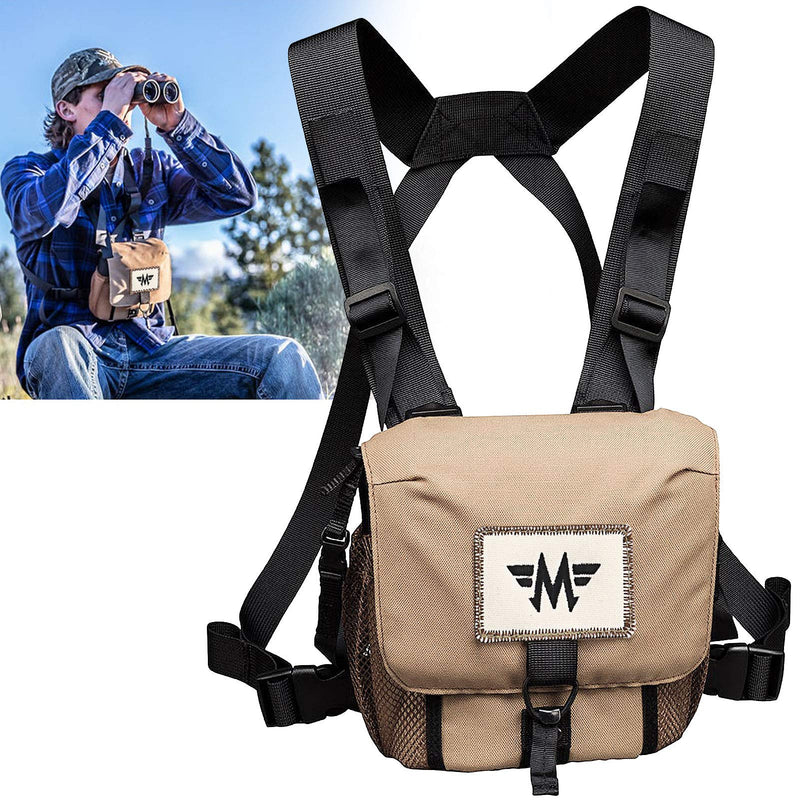 Binocular Harness, Binocular Harness, Optics Binocular Bag for Hiking, Bird Watching, Adjustable and Comfortable Binocular Accessories