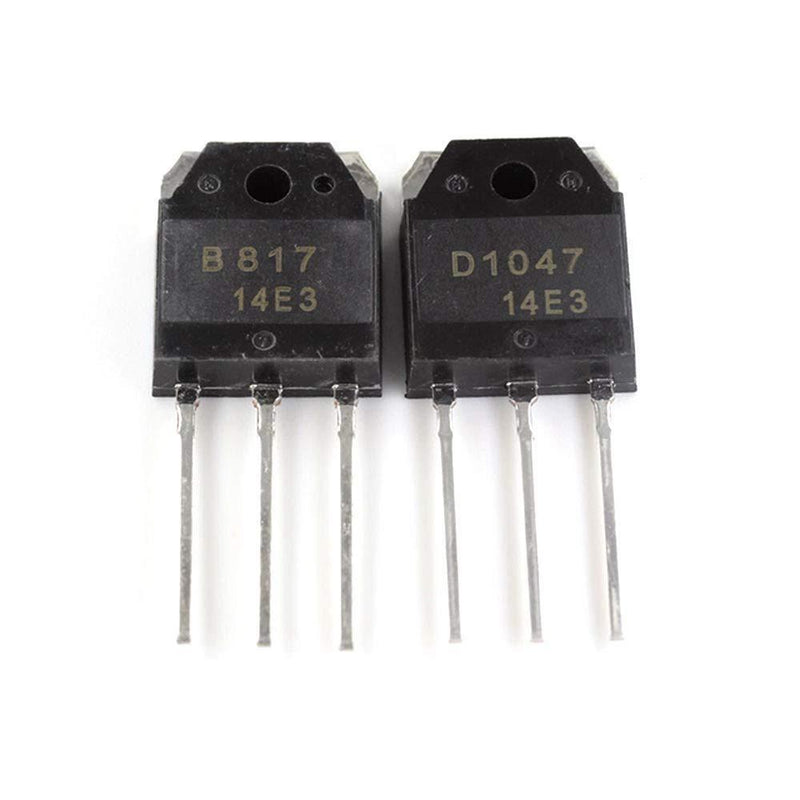 MyColo New for 5pairs or 10PCS Transistor KEC TO-3P KTB817/KTD1047 2SB817/2SD1047 B817/D1047