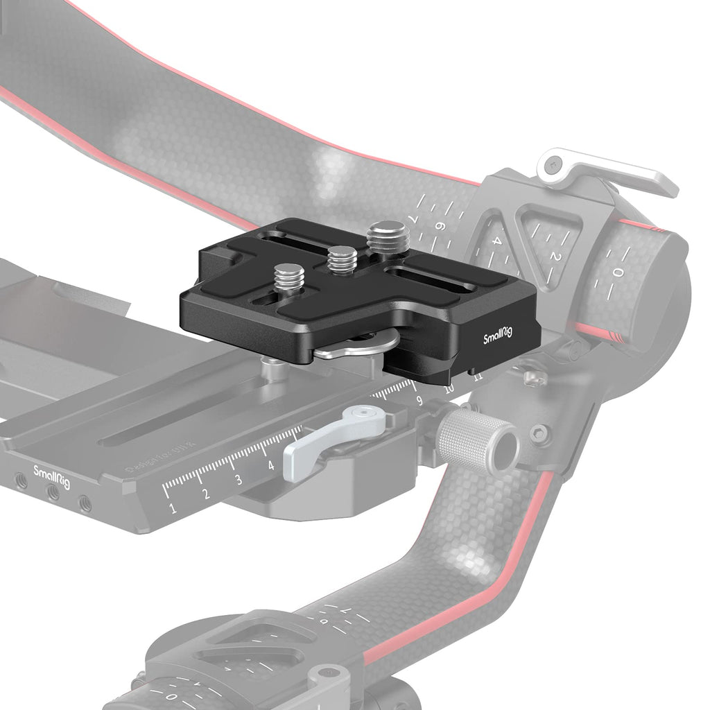 SMALLRIG Extended Quick Release Plate for Arca-Type Standard Compatible with DJI RS2 and RSC2 (for DJI RS 2 & RSC 2) Gimbal - 3162