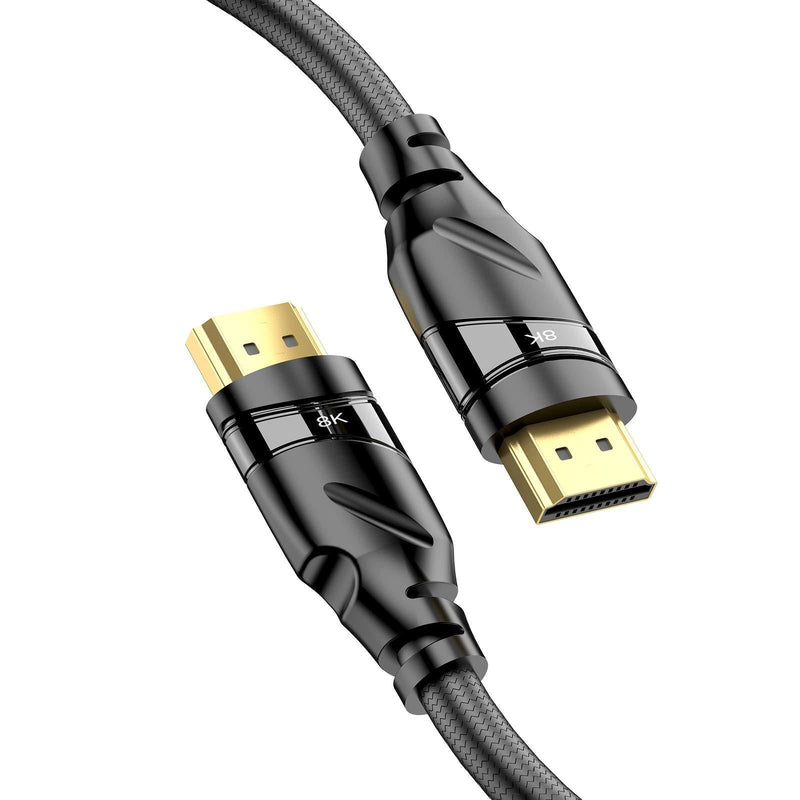 HDMI 2.1 Cable 8K 48Gbps, WORDIMA 6.5ft Certified Ultra High Speed HDMI Cable Support Dolby Atmos,Compatible with Nintendo Switch Xbox One PS5 PS4 Roku Sony LG Samsung and More