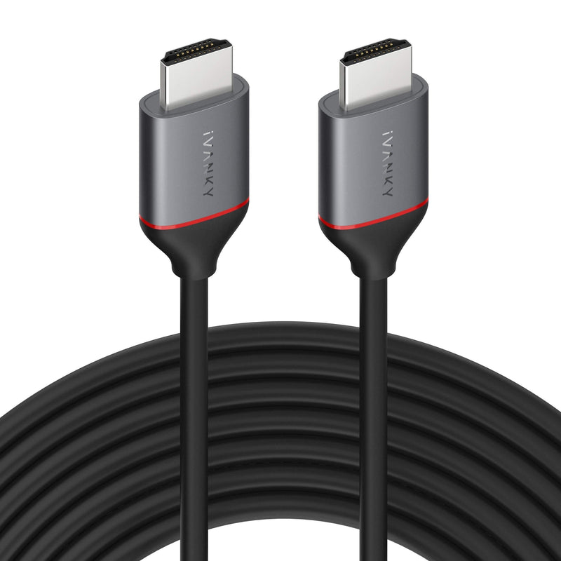 4K HDMI Cable 15 feet, iVANKY 18Gbps High Speed HDMI 2.0 Cable, Supports 4K@60Hz, HDCP 2.2, 1080p, Ethernet, ARC, 3D, HDMI Cord for Gaming Monitor, PS4/PS3, PC