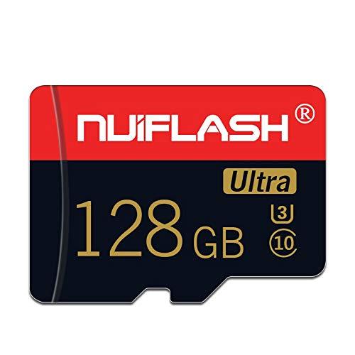 Micro SD Card 128GB Memory Card 128GB TF Card Full HD Memory Card Class 10 Designed for Android Smartphones,Tablets Class 10 with SD Card Adapter (128GB) 050 128GB