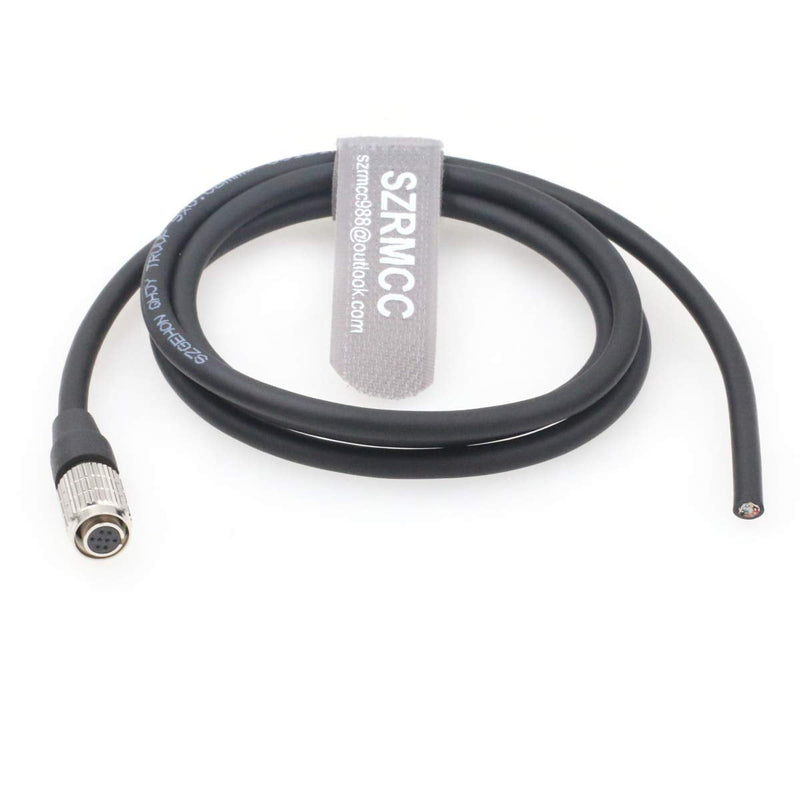 SZRMCC Hirose HR25-7TR-8S 8-Pin to Open End GPIO Shielded Cable for Allied Vision Industry Machine Vision Camera (3m) 3m