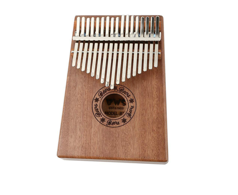 DENI, Kalimba thumb piano 17 keys, portable Mbira finger piano gift, suitable for children and adult beginners