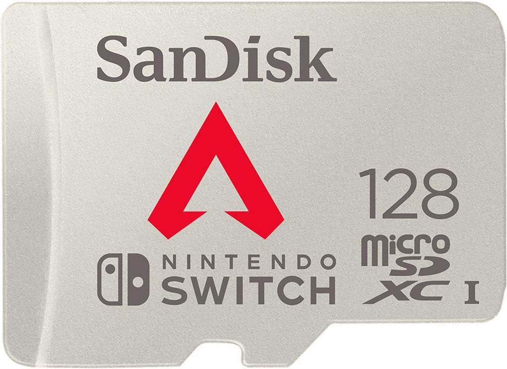 SanDisk 128GB microSDXC-Card Licensed for Nintendo-Switch, Apex Legends Edition - SDSQXAO-128G-GN6ZY Apex Legends Sigil