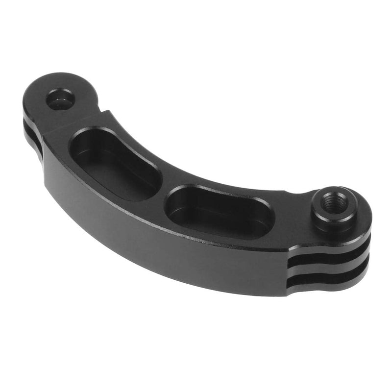 Aluminum Alloy Curved Extension Pivot Arm Mount for GoPro Hero 4 5 6 7 8 9 Black Silver Session, AKASO/Campark/YI & Other Cameras