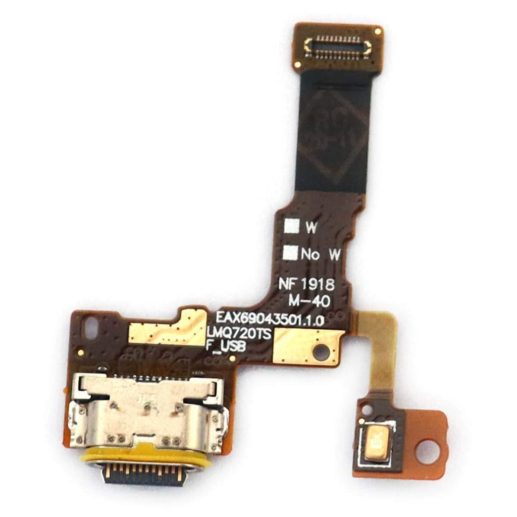 USB Charger Charging Port Dock Connector Ribbon Flex Cable Replacement Compatible with LG STYLO 5 Q720 LMQ720QM Q720M
