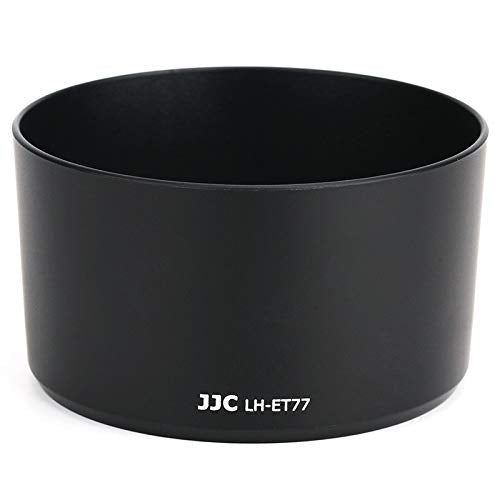 Reversible RF 85mm Bayonet Lens Hood Shade for Canon RF 85mm f/2 Macro is STM Lens on Canon EOS R RP R5 R6 Replaces Canon ET-77 Lens Hood Allows to Attach 67mm Filter and Lens Cap Replace Canon ET-77 for RF 85mm Lens