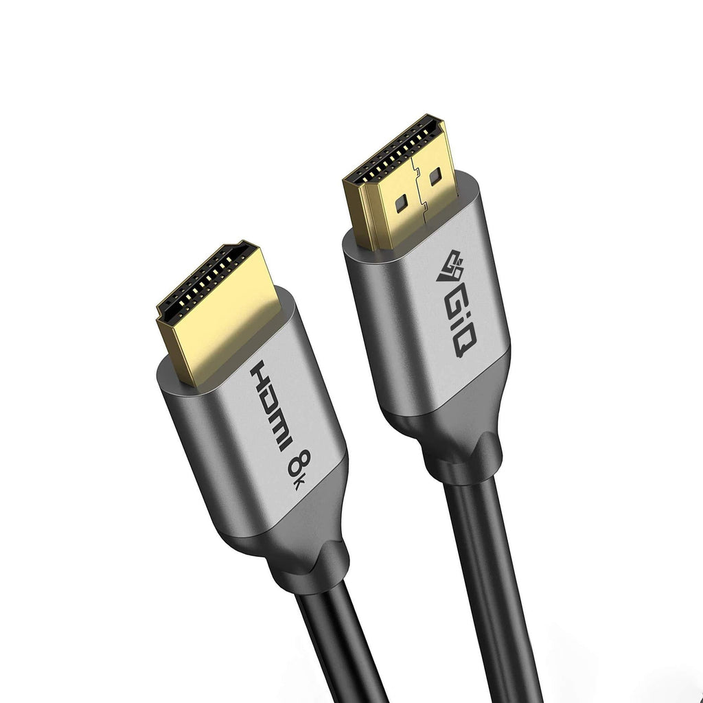 GIQ HDMI 48Gbps 8K Cable 6FT,Ultra High Speed HDMI,HDMI 2.1 Cable Compatible with Ultra HD 4k HDMI 2.0