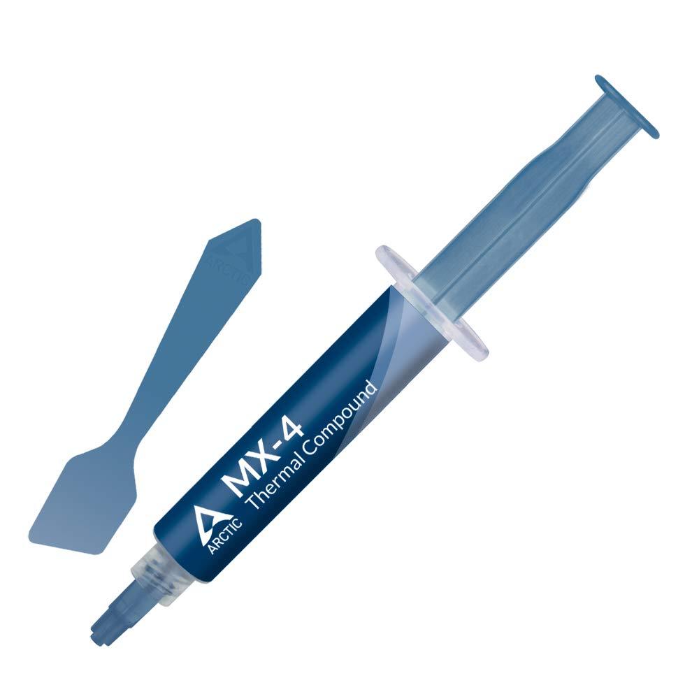 ARCTIC MX-4 (incl. Spatula, 8 Grams) - Thermal Compound Paste, Carbon Based High Performance, Heatsink Paste, Thermal Compound CPU for All Coolers, Thermal Interface Material 8 g (incl. Spatula)