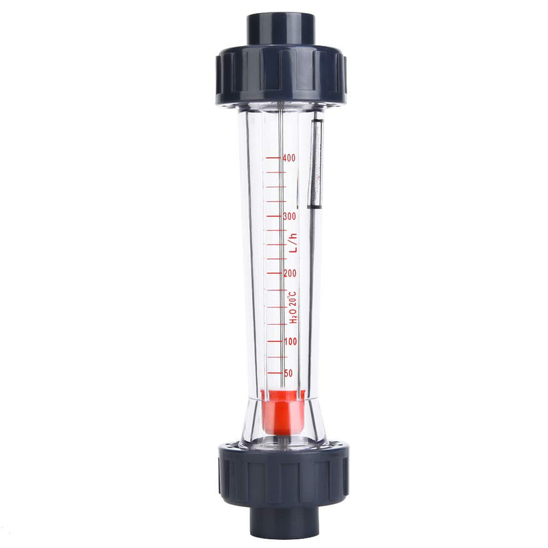 Heayzoki Liquid Flowmeter,Water Liquid Flow Meter Flowmeter,LZS-20 (D) ABS Plastic Tube Type Liquid Flowmeter