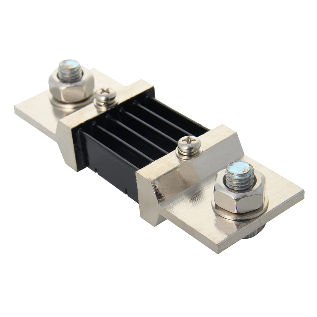 Heyiarbeit 600A 75mV DC Current Meter Shunt Resistor Resistance for DC Ammeter Shunt FL-2 1Pcs