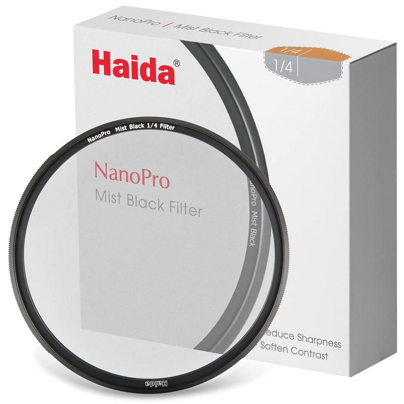 [AUSTRALIA] - Haida NanoPro HD4651-52 52mm MC Black Mist 1/4 Soft Focus Optical Glass Filter 