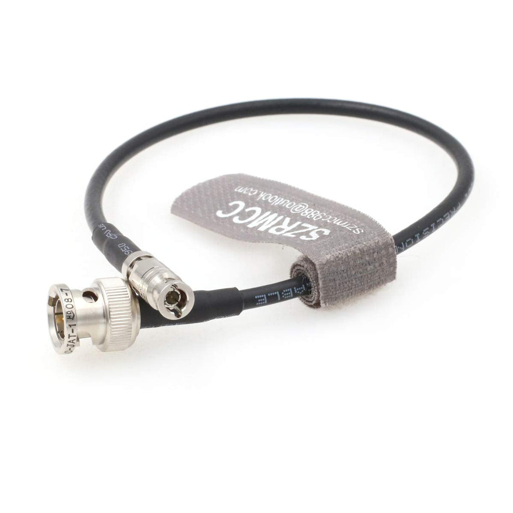 SZRMCC High Density HD Micro BNC to Standard BNC 12G-SDI UHD 4K Video Coaxial Cable (45cm) 45cm