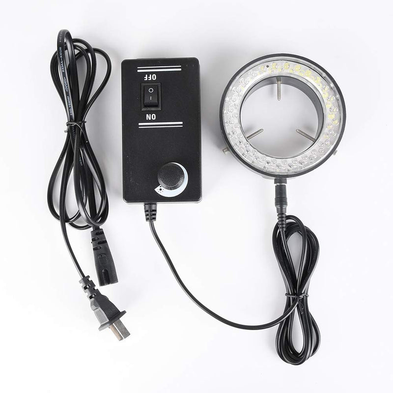 TOMALTIC 60-LED Adjustable Ring Light Illuminator Lamp for Stereo Zoom Microscope