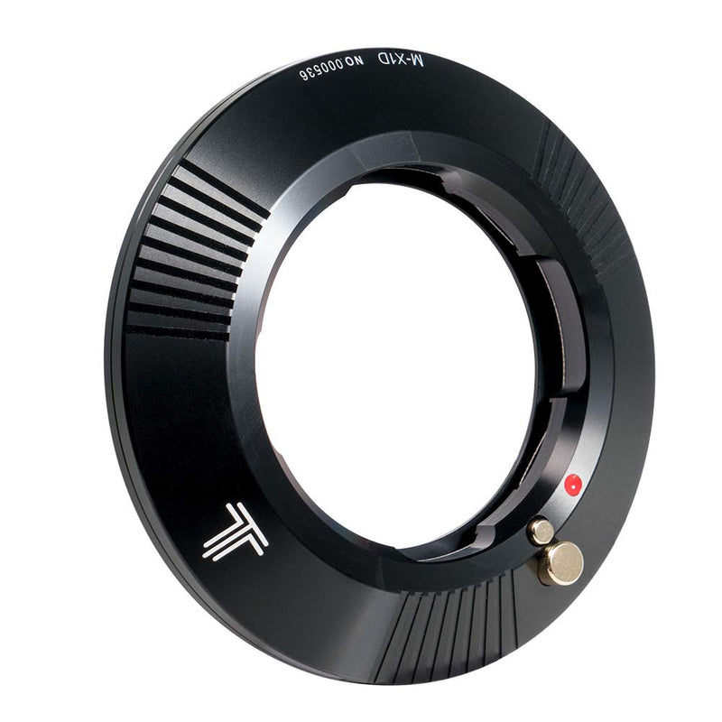 TTArtisan Lens Adapter/Converter Ring for Leica M Mount Lens to Hassel X1D Mount Camera Body Black LM-X1D