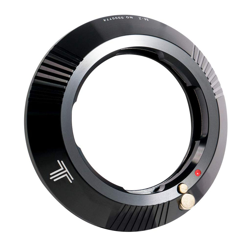 TTArtisan Lens Adapter Converter Ring for Leica M Mount Lenses Convert to Z Mount Camera Body Z6 Z7 Z6II Z7II Black LM-Z