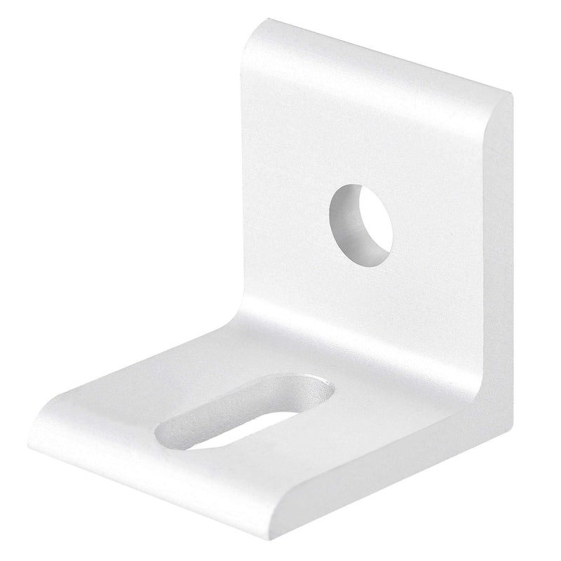 uxcell Inside Corner Brace Angle Bracket Fastener L Shape 30mmx30mmx26mm for 3030 Series Aluminum Extrusion Profile, 8pcs