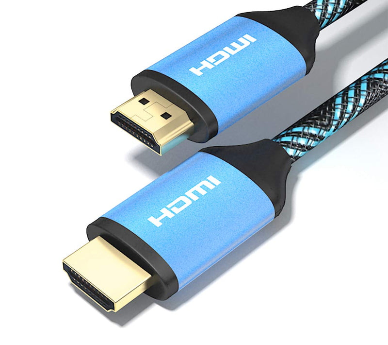 FASTSEVEN 4K HDMI Cable 6ft 1 Pack | High Speed Hdmi Cables 2.0, Gold Connectors, 4K @ 60Hz, Ultra HD, 2160P, 1080P, ARC & CL3 Rated | for Laptop, Monitor, Projector PS4, PS5, Xbox, TV, & More
