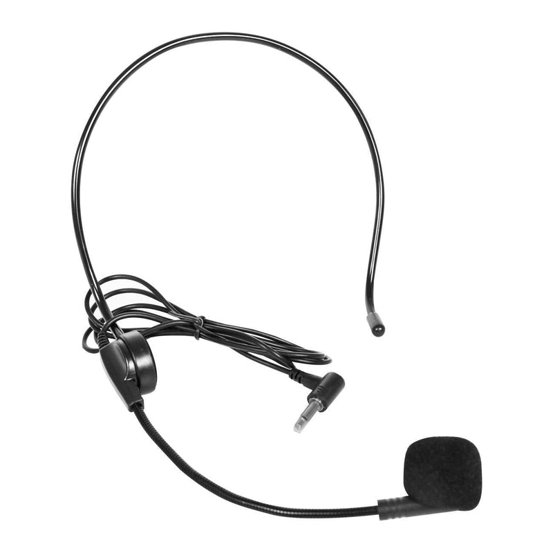 Giecy Wired Headset Microphone for Voice Amplifier,Flexibly Adjustable Microphone for Teachers, Coaches, Presentations, Seniors