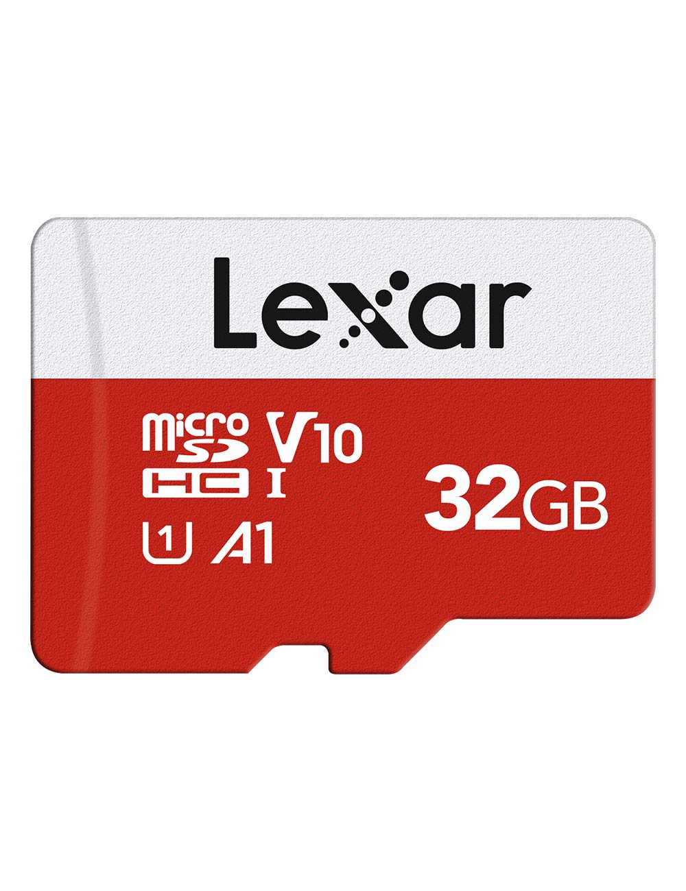 Lexar 32GB Micro SD Card, microSDHC UHS-I Flash Memory Card with Adapter - Up to 100MB/s, U1, Class10, V10, A1, High Speed TF Card