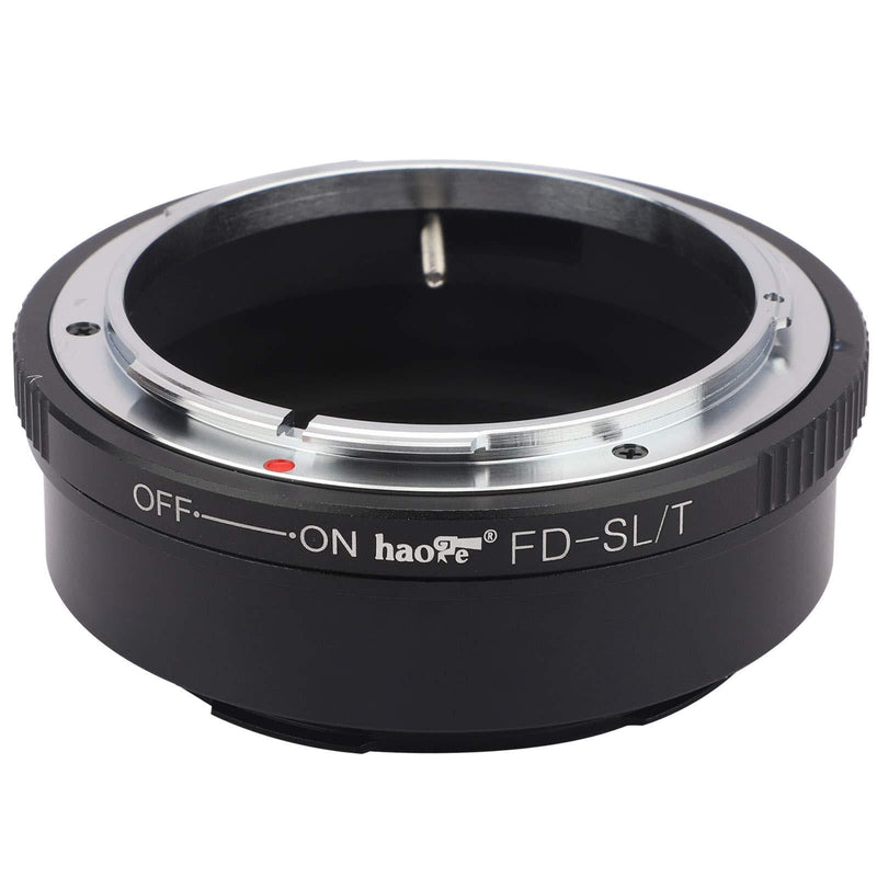 Haoge Manual Lens Mount Adapter for Canon FD Lens to Leica L-Mount TL/SL/CL S5 S1 Camera Camcorder Adapter