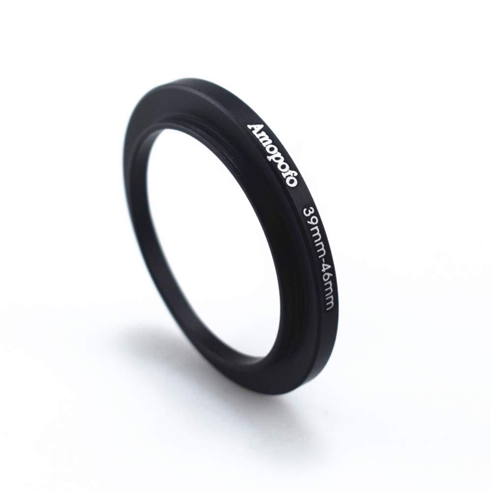 39mm to 46mm Camera Filters Ring Compatible All 39mm Camera Lenses or 46mm UV CPL Filter Accessory 39 to 46mm Step Up Ring Adapter
