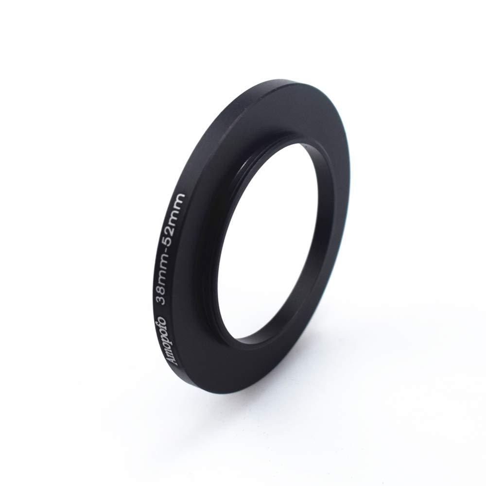 38mm to 52mm Camera Filters Ring Compatible All 38mm Camera Lenses or 52mm UV CPL Filter Accessory,38-52mm Camera Step-Up Ring 38 to 52mm Step Up Ring Adapter