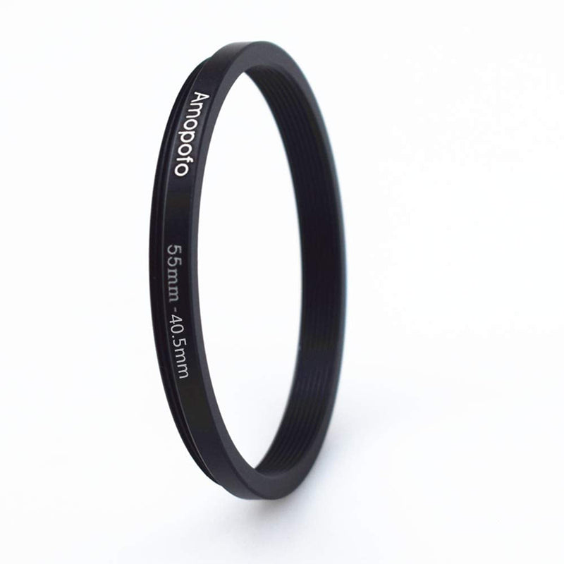 55mm to 40.5mm Camera Filters Ring Compatible All 55mm Camera Lenses to 40.5mm UV CPL Filter Accessory,55-40.5mm Camera Step-Down Ring 55mm to 40.5mm Step Down ring