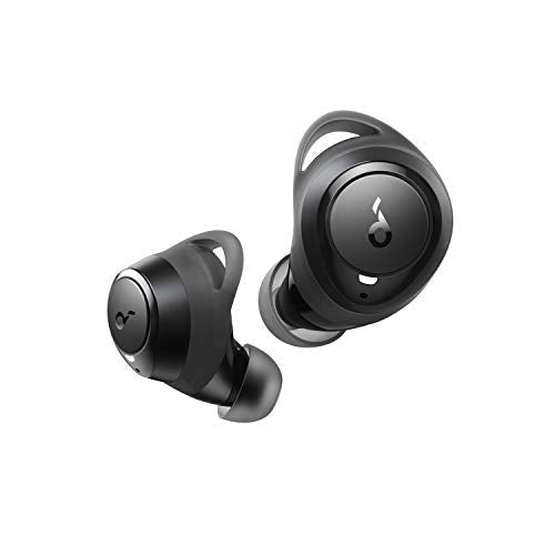 Soundcore by Anker Life A1 True Wireless Earbuds, Powerful Customized Sound, 35H Playtime, Wireless Charging, USB-C Fast Charge, IPX7 Waterproof, Button Control, Bluetooth Earbuds（Renewed）