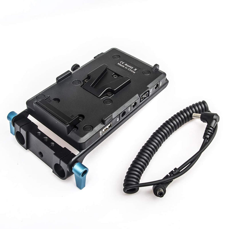 JLWIN WY-VG1 Battery Power Supply V-Lock D-tap Plate Adapter for Broadcast Sony SLR HD Camera