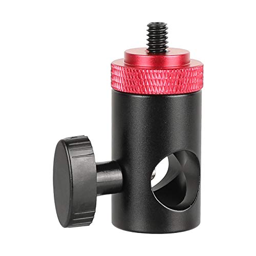 CAMVATE Light Stand Head with 1/4"-20 Thread Screw Mount for Camera Flashlight Accessories