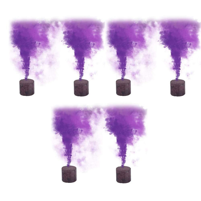 Purple Fog Round Cake (6psc), Stage Performance Photography Movie Background Auxiliary Toy Party Props, Holi Party, Color Running, Halloween Christmas Wedding Party Decoration Video Shooting Props Purple