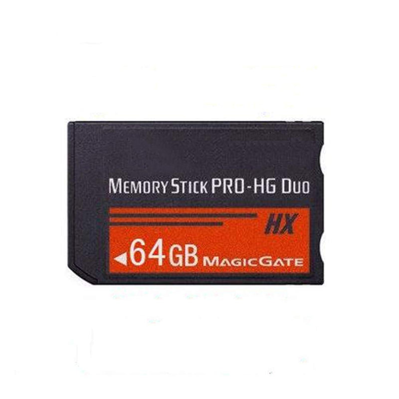 [AUSTRALIA] - Original High Speed 64GB Memory Stick Pro-HG Duo MS-HX64A for PSP 1000 2000 3000 Accessories Card 