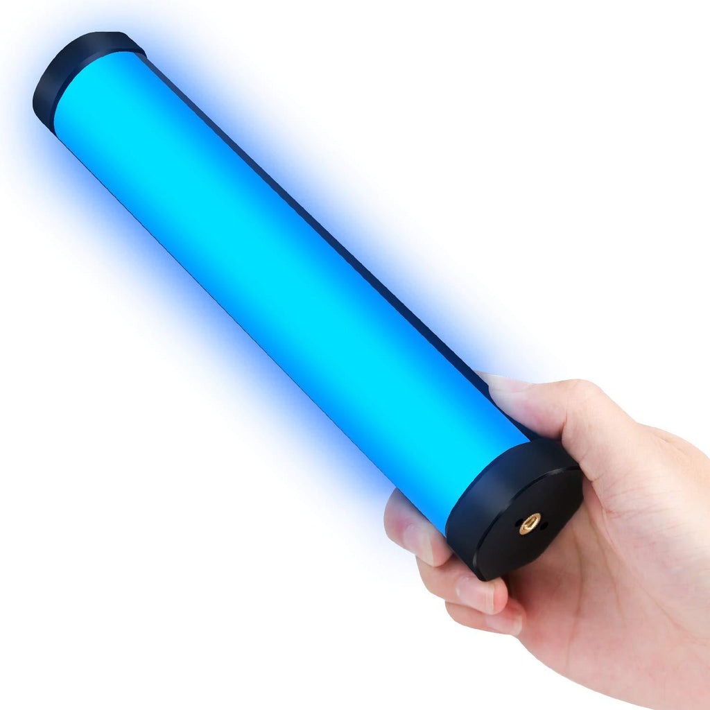 Photography Light Wand, Sutefoto Handheld Led Light Stick, RGB & Bi-Color Portable Tube Light for Video Photography TikTok Portrait(with OLED Display, Magnetic, Built-in Rechargeable Battery, Tripod)