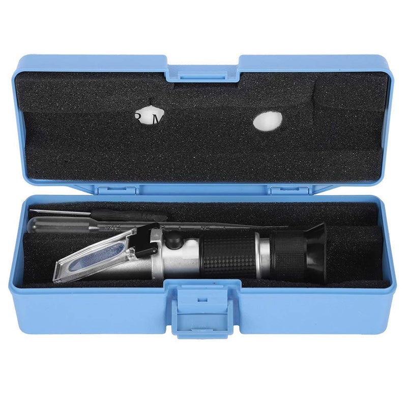 0-80% Brix Meter Refractometer, Automatic Temperature Compensation Function for Measuring Sugar Content in Fruit, Maple Syrup and Other Sugary Drink