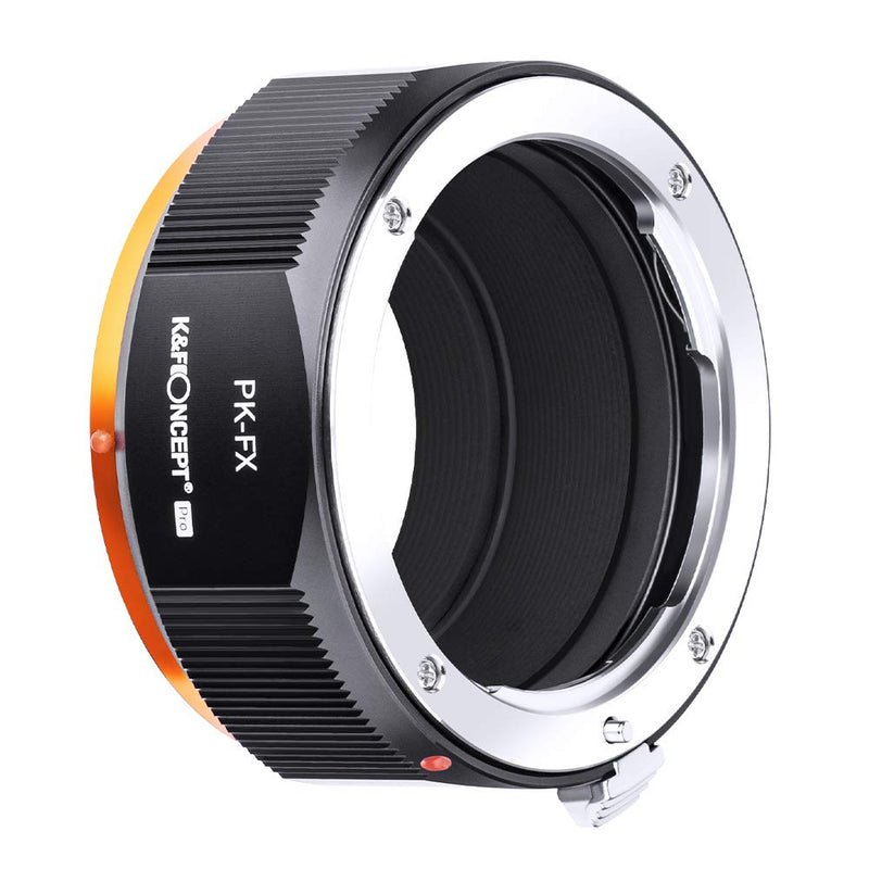 K&F Concept Lens Mount Adapter with Aperture Control Ring for Pentax PK Mount Lens to Fujifilm Fuji X-Series X FX Mount Cameras with Matting Varnish Design for Fuji XT2 XT20 XE3 XT1 X-T2 PK-FX