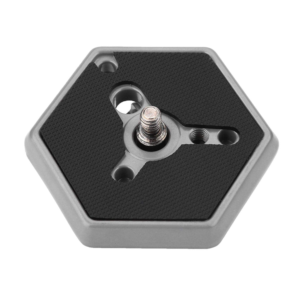 Akozon Hexagonal Quick Release Plates 3049 1/4 " Screw Adapter Camera Accessories for Manfrotto 030-14 RC0 3063 Photo Studio Accessories Manfrotto 3038 3039 3047 3055 3055S 3063