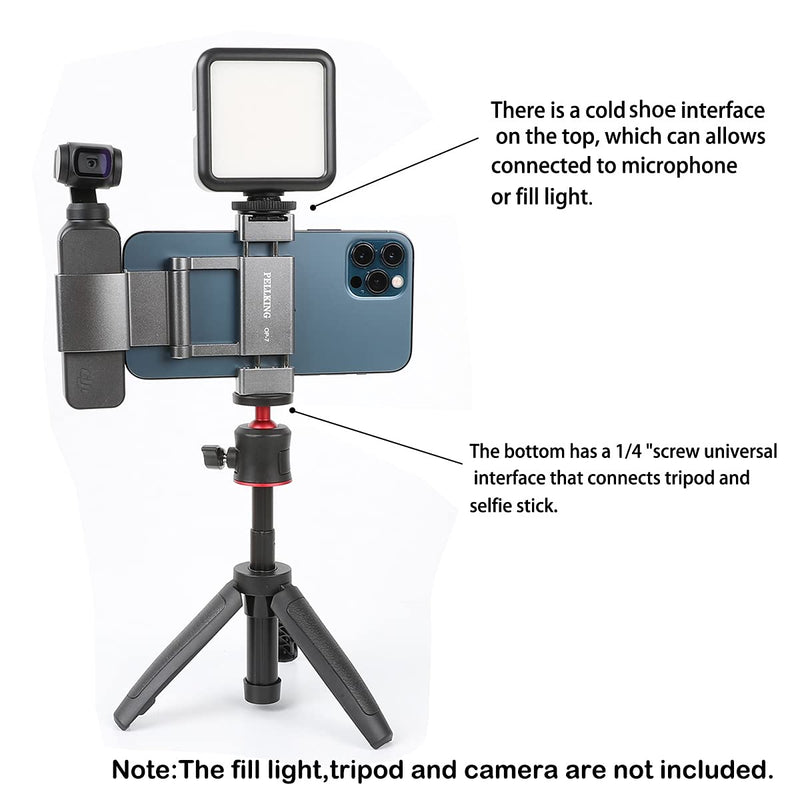 [AUSTRALIA] - Pellking OSMO Pocket 2/OSMO Pocket Phone Holder Phone Clip Compatible with DJI OSMO Pocket Accessories 