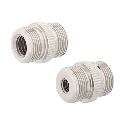 CAMVATE 5/8"-27 Male to 1/4"-20 Female and 3/8"-16 Female Microphone Screw Adapter(2 Pieces) - 2729