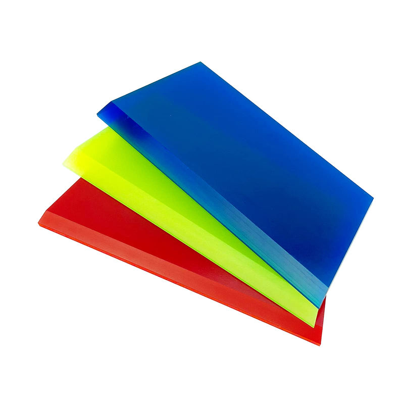 CCyanzi 3PCS Squeegee Blade Replacement, Rubber Squeegee Blade, Small Squeegee, to Clean Shower Glass, Sink, Or Install Adhesive Window Film