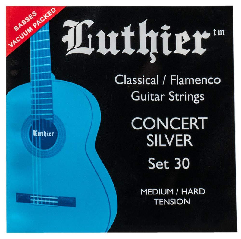 Luthier Set 30 Concert Silver Classical Flamenco Guitar Strings