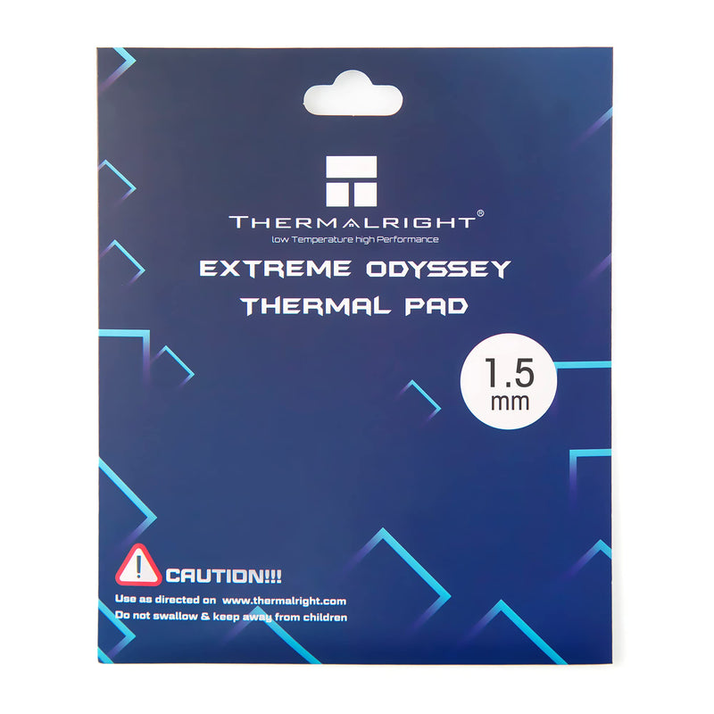 Thermalright Odyssey Thermal Pad 12.8 W/mK, 120x120x1.5mm, Heat Resistance, High-Temperature Resistance, Non-Conductive, Silicone Thermal Pads for Laptop Heatsink/GPU/CPU/LED/Gelid/PS4(120x120x1.5mm) 1.5mm