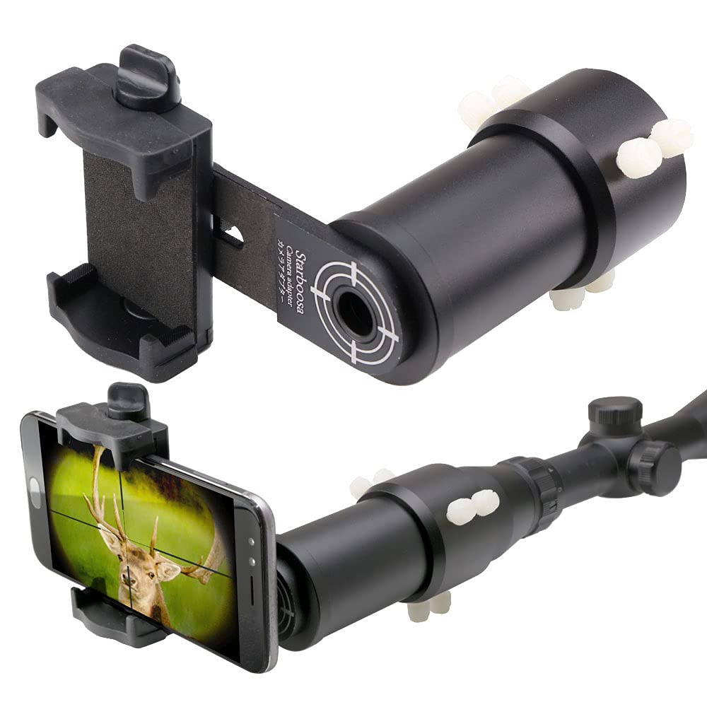 starboosa Rifle Scope Mount Camera Adapter - Smartphone Camera Adapter for Hunting Teaching