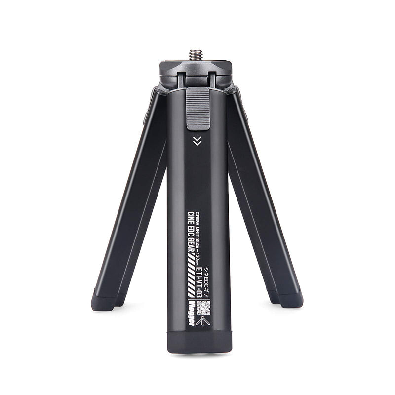 ANDYCINE Mini Tripod, Aluminum Alloy Extendable Tripod Stand Compatible with iPhone/Android/Camera, for Vlogging, Live Streaming, Zoom Meeting- Anti-Slippery Rubber Foot Load Weight 3-5KG