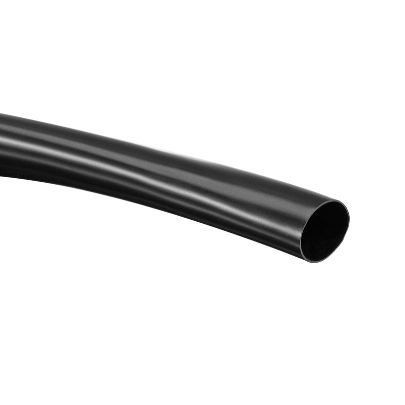 uxcell Black PVC Tube Wire Harness Tubing, 18mm ID 10ft Sleeve for Wire Sheathing Wire Protection