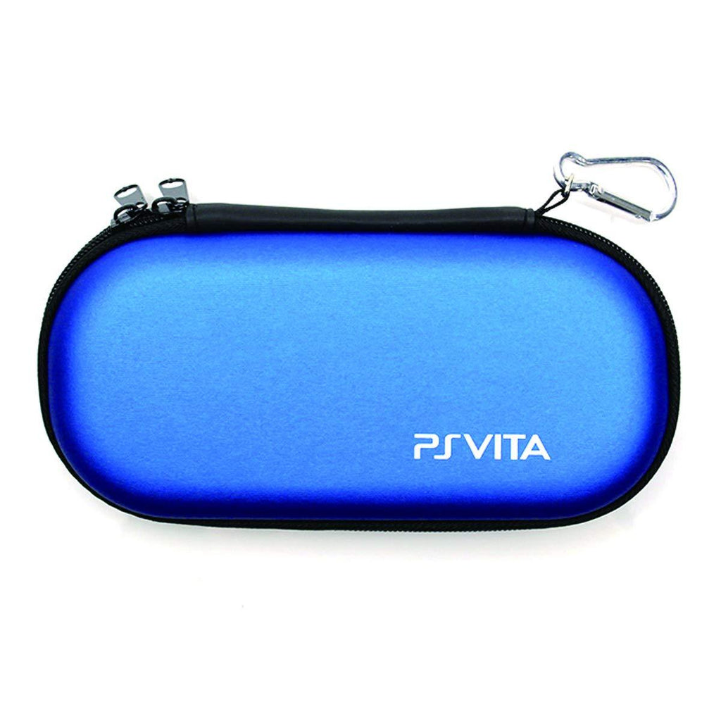 ELIATER Playstation Vita Carring Case Portable Travel Pouch Cover Zipper Bag Compatible for Sony PSVita 1000 2000 Game Console (Blue) Blue