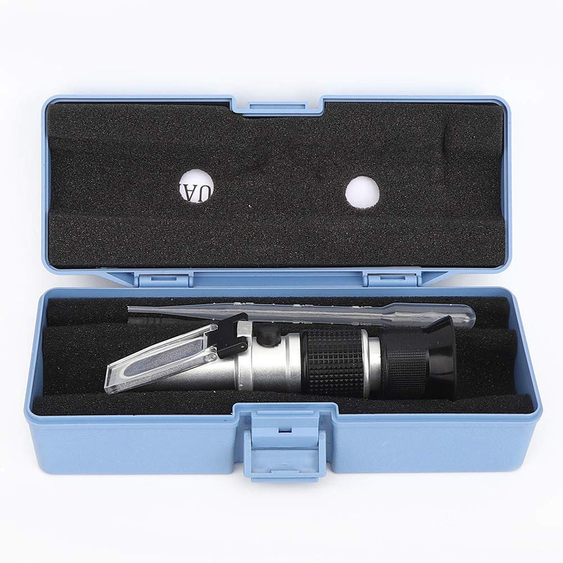 Brix Meter Refractometer,Refractometer Concentration Meter Brix Tester 0-90% forMeasuring Sugar Content in Fruit, Honey, Maple Syrup and Other Sugary Drink