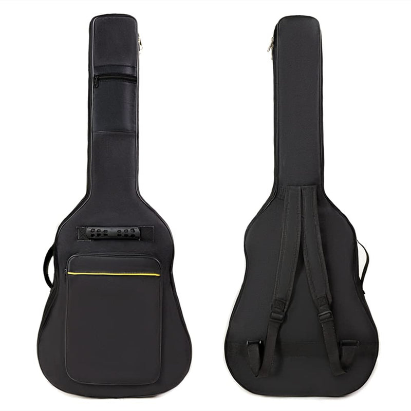 36 Inch Acoustic Guitar Gig Bag Waterproof Dual Adjustable Shoulder Strap 5mm Padding Backpack with Accessories -For 36" Acoustic Classic Guitar 36 inch